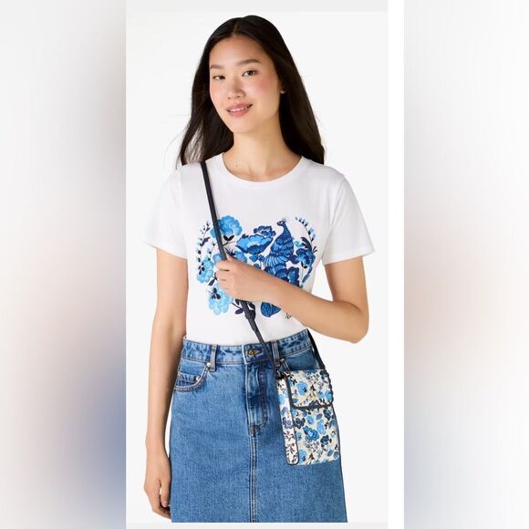 Kate Spade Madison Vase‎ Floral North South Crossbody - Picture 4 of 9